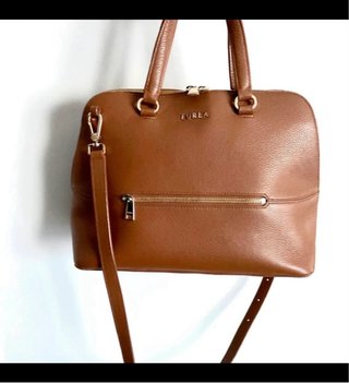 Borsa Furla Piper Marrone