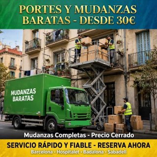 MUDANZA BARATA BARCELONA