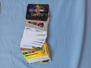 Lote de Cromos y Cartas de Fútbol