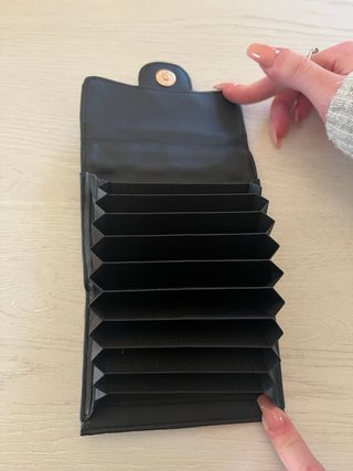 Portafoglio Chanel Nero
