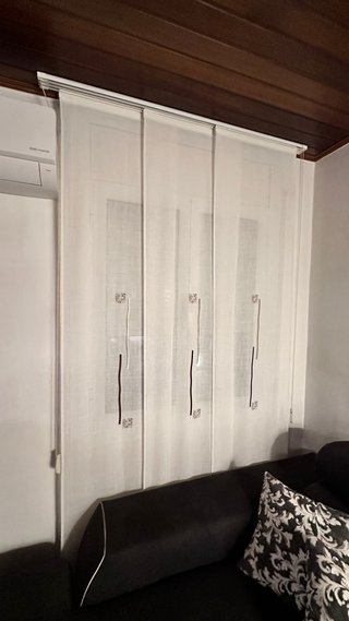 Cortinas de Paneles Japoneses Blancas
