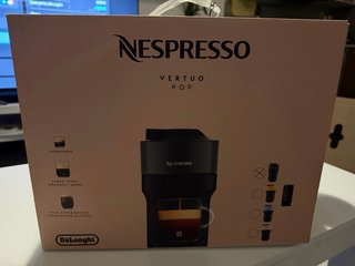 Macchina da caffè Nespresso Vertuo Pop Nero Nuova