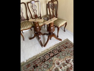 Mesa de Comedor Extensible y 6 Sillas