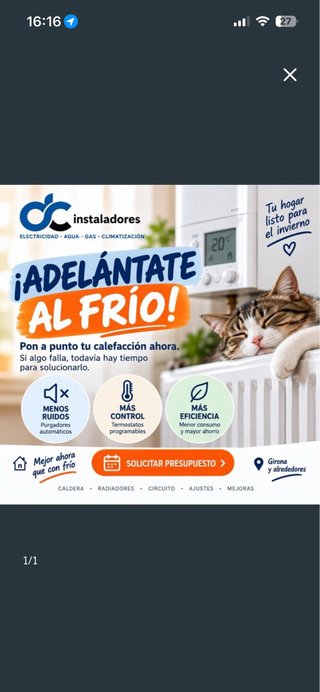 Puesta a punto de calderas y calefacción