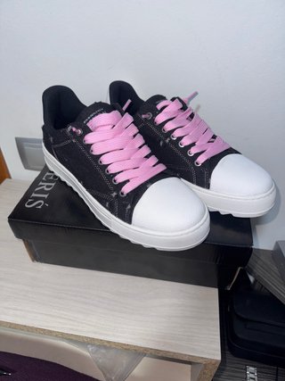 Bambas Numeris Negras y Rosas