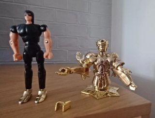 Figura Gemelli Cavalieri dello Zodiaco Bandai 1987