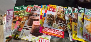 Revistas de cocina variadas
