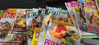 Revistas de cocina variadas