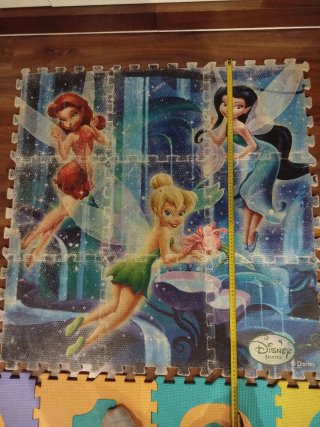Alfombra Goma Eva Disney Fairies