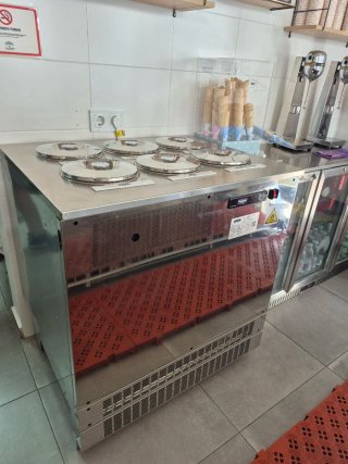 Vitrina Pozzetti Orion para Helados