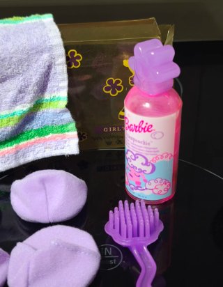Accessori originali per cane Shampoochie di Barbie