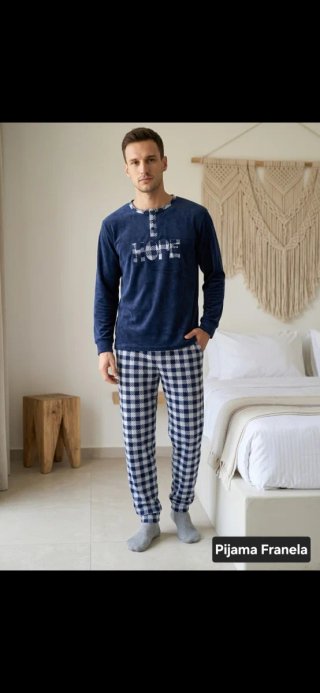 Pijama de Franela para Hombre