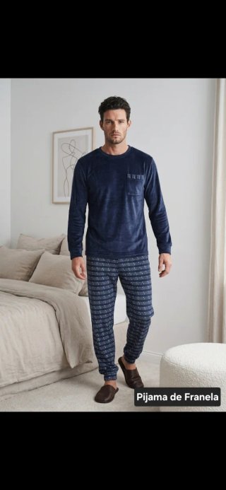 Pijama de Franela para Hombre