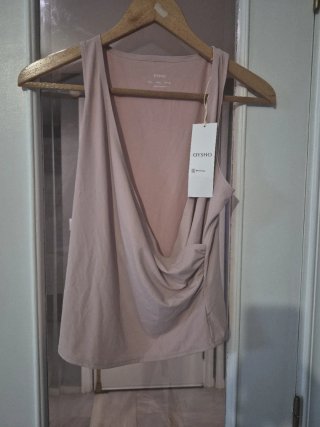 Blusa Oysho Rosa Talla M