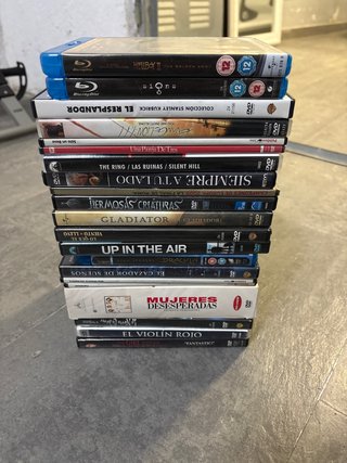 Pack Películas DVD y Blu-ray