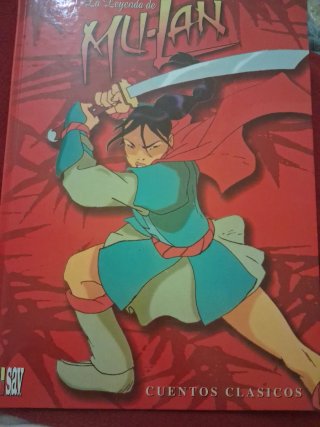 Libro "La leyenda de Mulán."