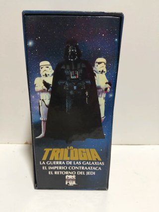 Trilogía Star Wars VHS Español