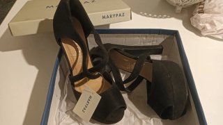 Zapatos de tacón negros