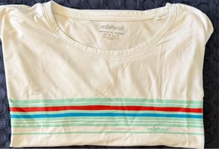 Camiseta deportiva Mistral blanca Talla M