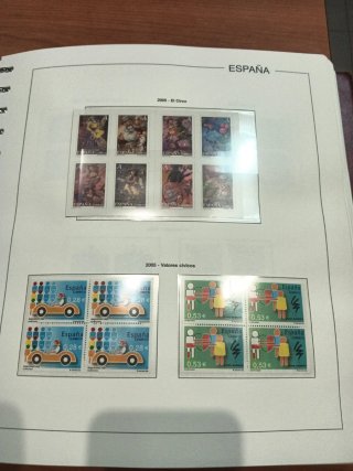 Colección de Sellos España 2005-2008