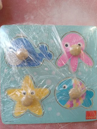 Set lote de puzzles de madera para niños,bebes