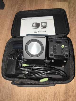 Altavoces portátiles Woxter Big Bass 50
