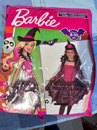 Costume strega Barbie 8-10 anni