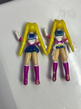Lotto 3 Mini Action Figure Sailor Moon & Mercury