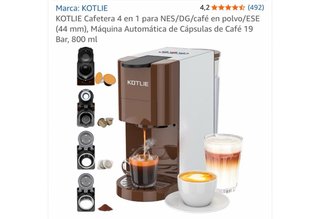 Macchina da caffè 4 in 1. MARCA Kotlie