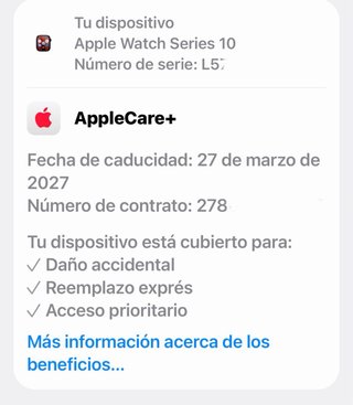 Apple Watch Serie 10 46mm APPLECARE