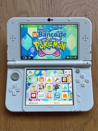 New Nintendo 3DS XL edición Doble ips Blanca perla