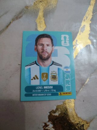 Cromo Panini Lionel Messi Mundial 2026