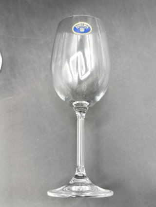 Juego de copas de cristal Bohemia