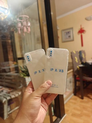 Cover trasparenti per iPhone X/XS