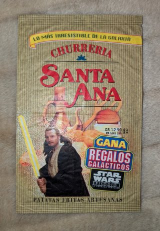 Bolsa Patatas Churrería Santa Ana Star Wars