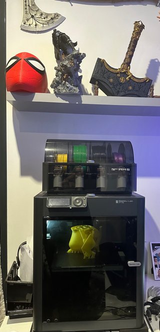 Impresora 3D Bambu Lab P1S Negra/Amarilla
