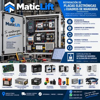 Reparación de placas y cuadros de maniobra
