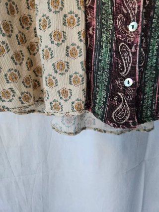 Camisa Estampado Paisley Pull&Bear Talla S