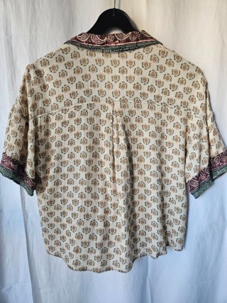 Camisa Estampado Paisley Pull&Bear Talla S