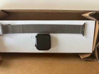 Apple Watch Negro/Plateado