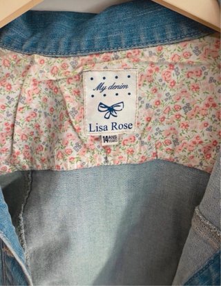 Cazadora Tejana para Niña Lisa Rose