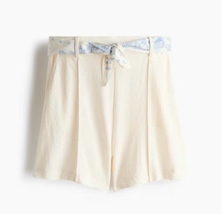 Pantalón corto blanco H&M talla XS