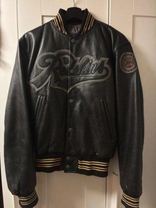 Chaqueta cuero Redskins Baseball Vintage 2003