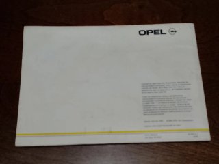 Manual Opel Calibra
