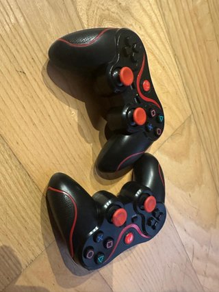2 Mandos PS3 Acolchados Poco Usados