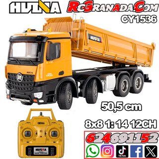 Camión Volquete RC Huina CY1536 1/14 12CH