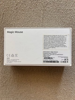 Ratón Apple Magic Mouse Blanco