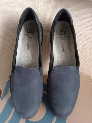 Zapatos Clarks con cuña nuevos talla 39,5