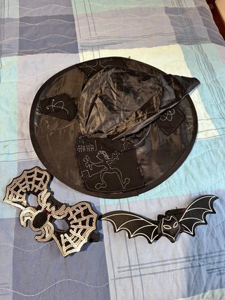 Accessori Halloween Cappello Ragno Pipistrello