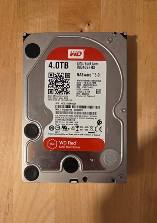 Disco Duro WD Red 4TB NAS